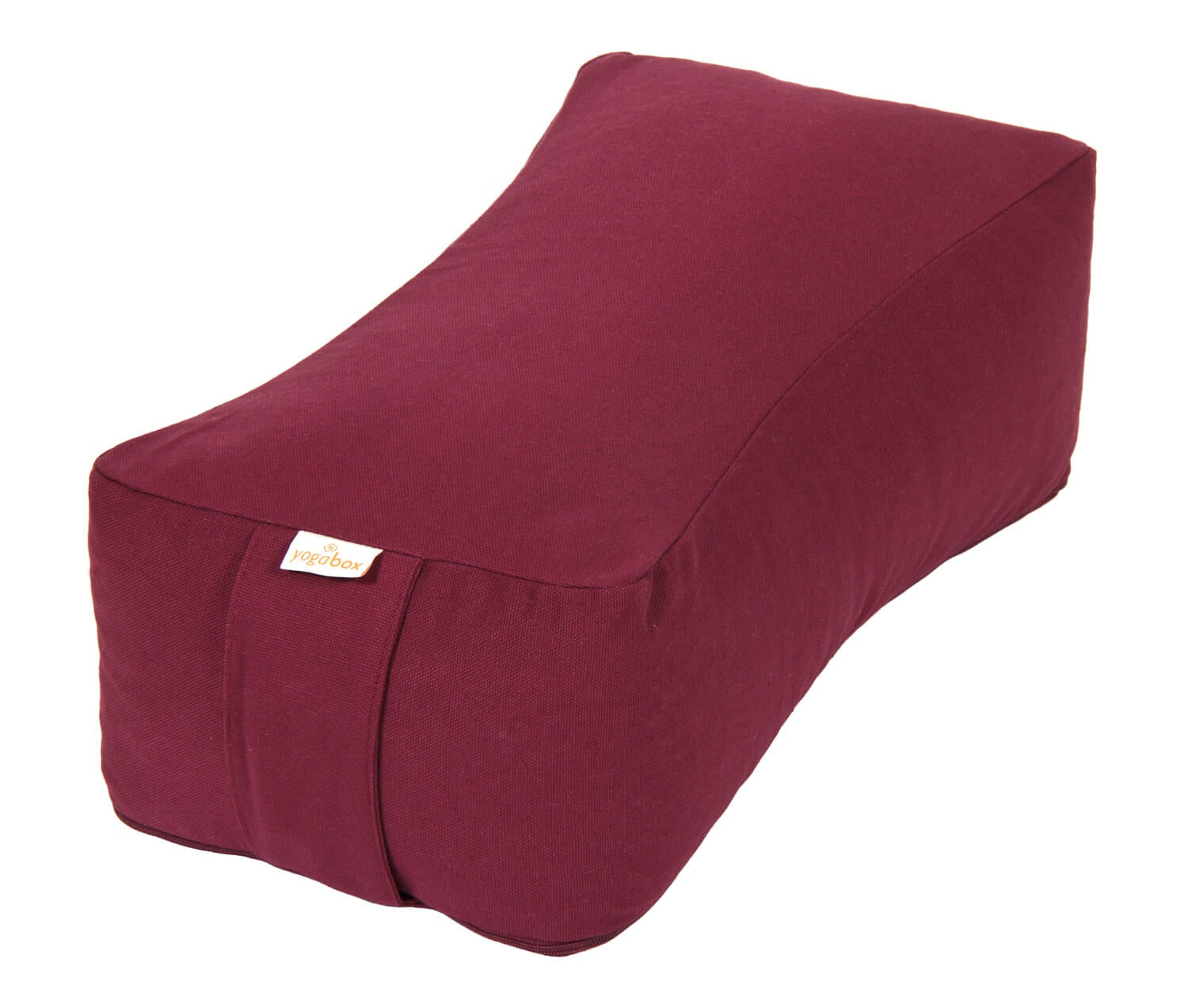 Meditationskissen SQUARE aubergine 38 x 20 x 13 cm Buchweizenschalen