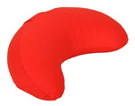 Glückssitz® MOND - regional hergestellt rot 40 x 17 x 12 cm Buchweizenschalen