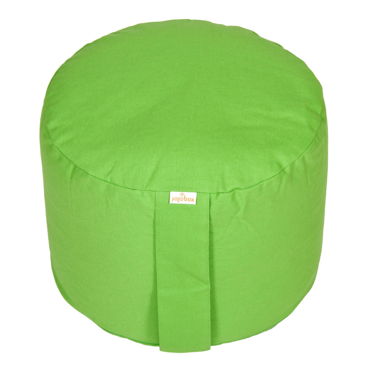 Meditationskissen Rondo Big BASIC apfelgrün 35 x 35 x 25 cm Buchweizenschalen