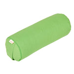 Yoga MINI BOLSTER / Nackenrolle BASIC apfelgrün 38 x 15 x 15 cm Buchweizenschalen