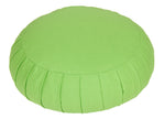 Meditationskissen / Yogakissen Zafu BASIC mit ZIP apfelgrün 31 x 31 x 15 cm Buchweizenschalen