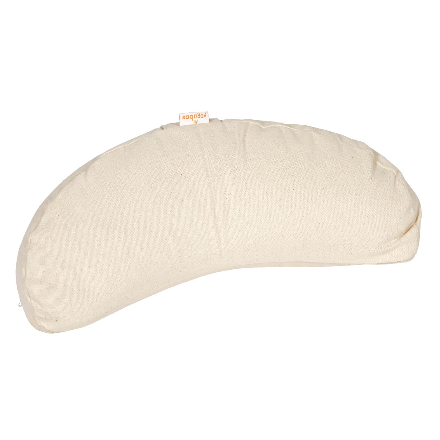 Yogakissen Halbmond BASIC natur 40 x 17 x 12 cm Buchweizenschalen