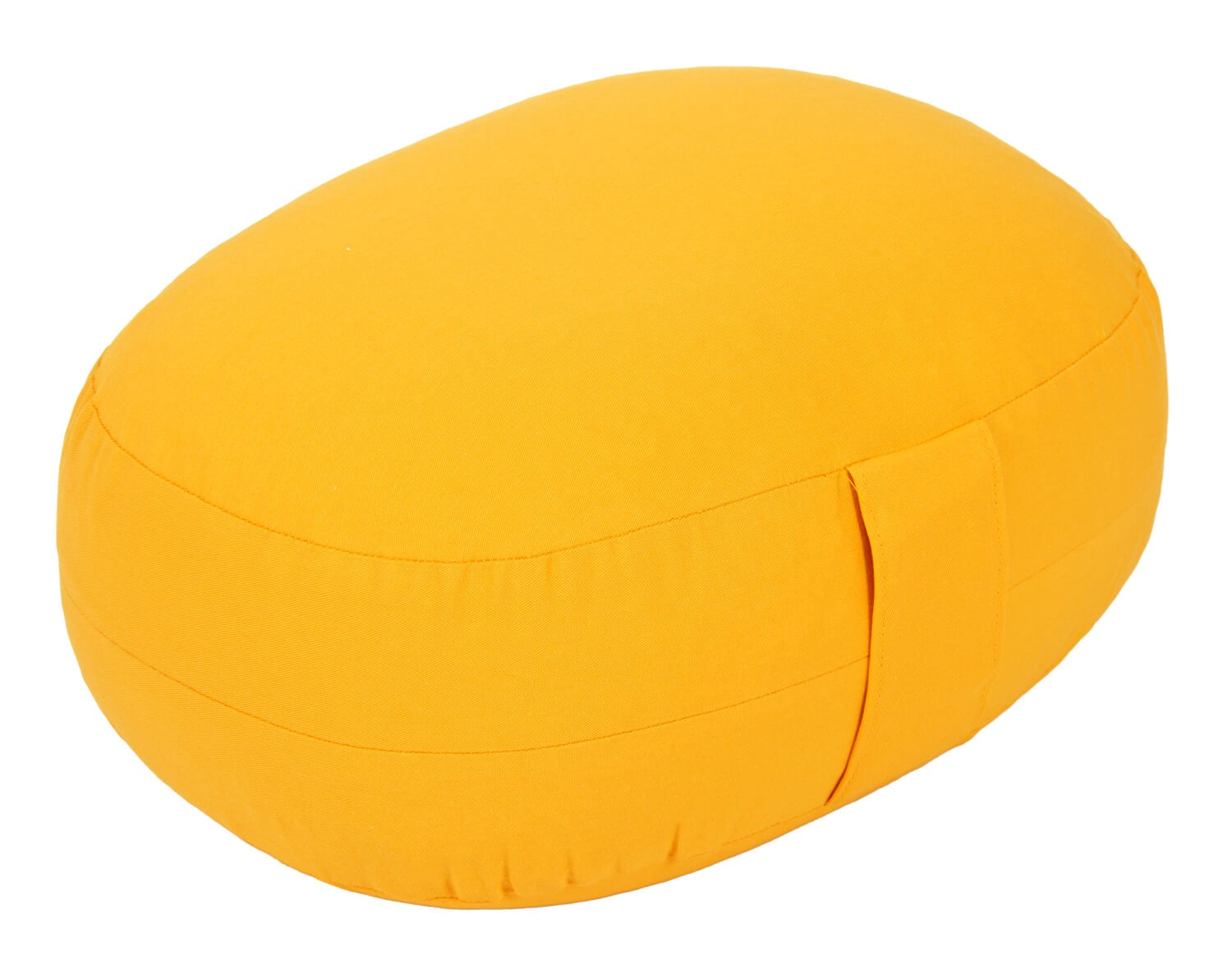 Glückssitz® Yogakissen OVAL - regional hergestellt dotter 30 x 23 x 15 cm Buchweizenschalen