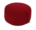 Yogakissen Glückssitz® Basic small D - regional hergestellt bordeaux 26 x 26 x 14 cm Bio-Dinkelspelzen