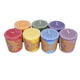 7 Chakra Stearin Duftkerzen - YOVANA GmbH • yogabox.de