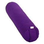 Yoga und Pilates Bolster / Yogarolle BASIC small lila 65 x 15 x 15 cm Buchweizenschalen