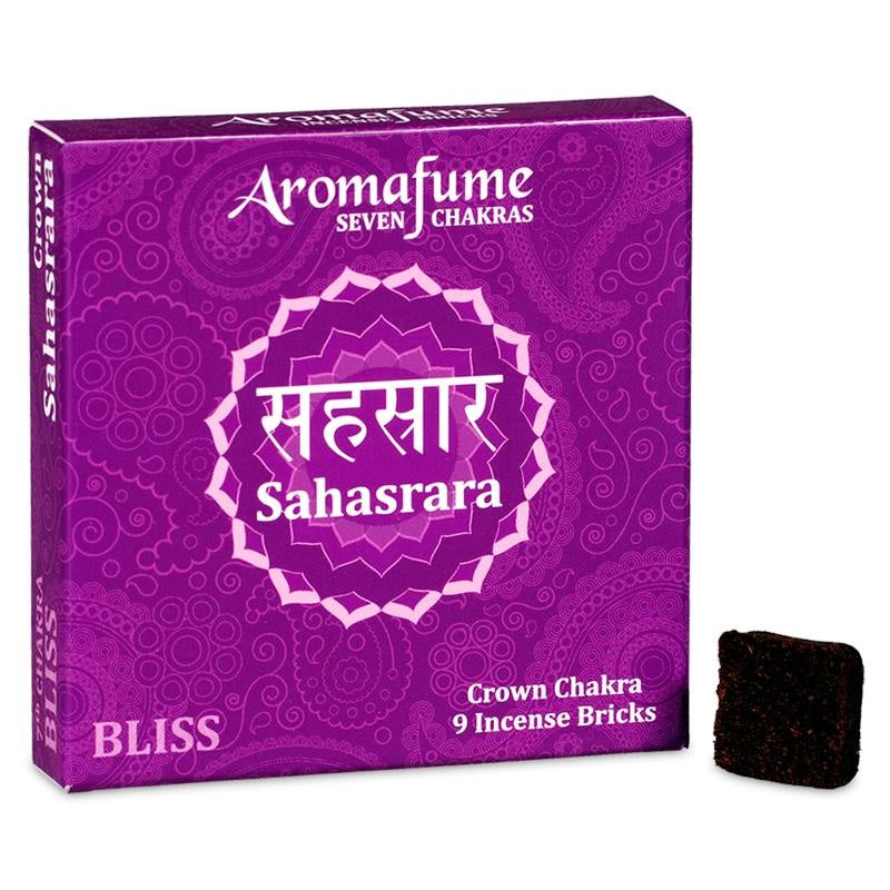 Aromafume Chakra-Weihrauchblöcke Chakra Kronen-Chakra (Sahasrara)
