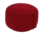 Yogakissen Glückssitz® Basic small D - regional hergestellt bordeaux 26 x 26 x 14 cm Buchweizenschalen