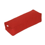 Yoga und Pilates Rechteckbolster BASIC bordeaux 60 x 20 x 14 cm Buchweizenschalen