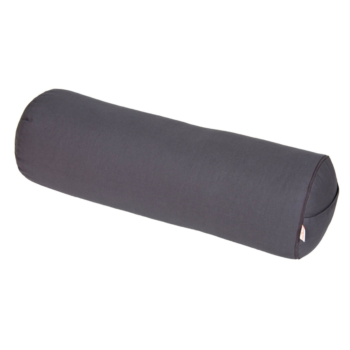 Yoga und Pilates Bolster / Yogarolle BASIC grau 65 x 22 x 22 cm Buchweizenschalen