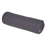 Yoga und Pilates Bolster / Yogarolle BASIC grau 65 x 22 x 22 cm Buchweizenschalen