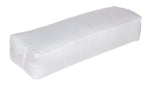 Yoga und Pilates Rechteckbolster D - regional hergestellt weiß 60 x 20 x 14 cm Buchweizenschalen