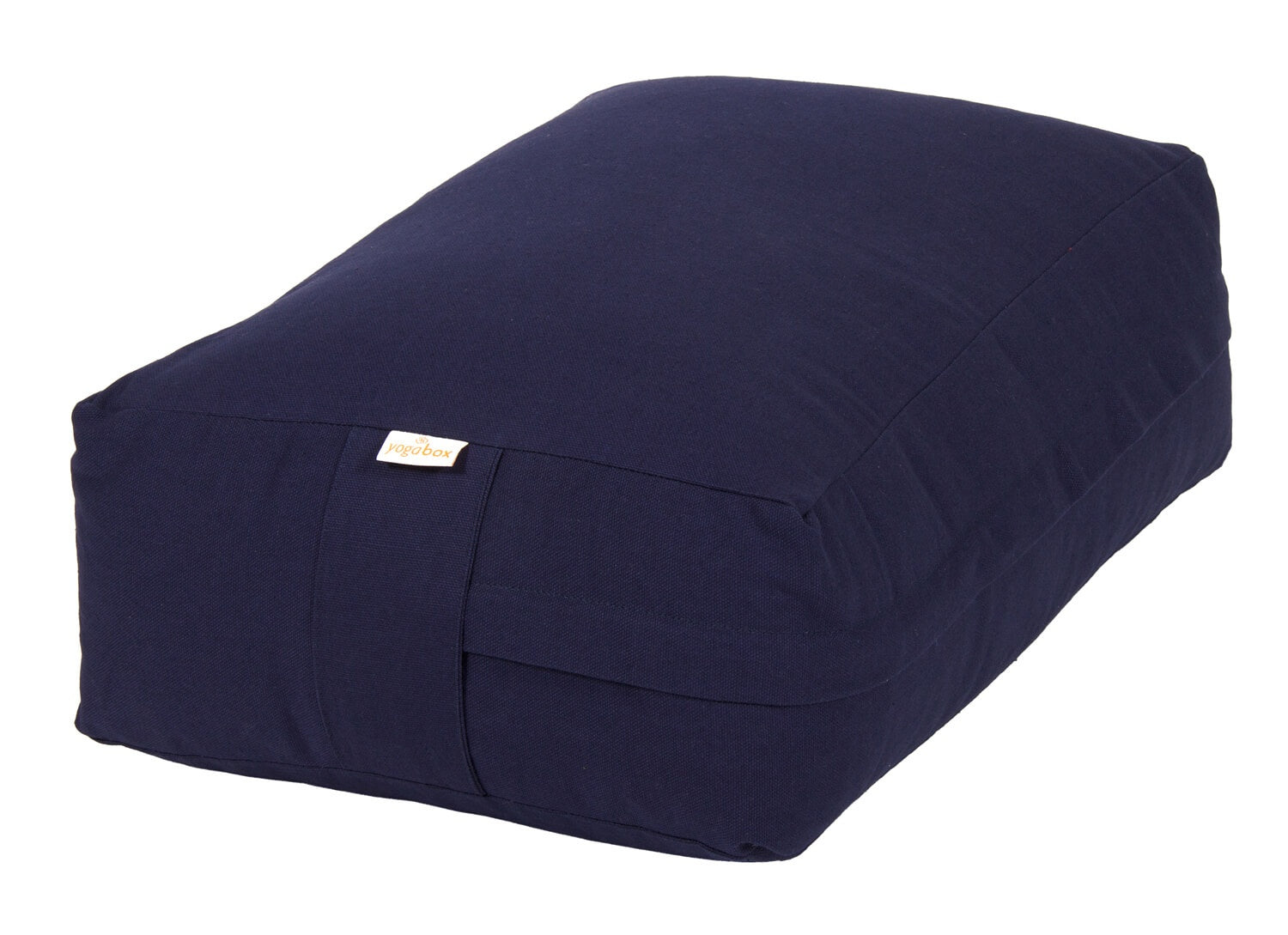VIPASSANA Kissen XL dunkelblau 45 x 33 x 14 cm Buchweizenschalen