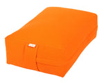 VIPASSANA Kissen XL orange 45 x 33 x 14 cm Buchweizenschalen