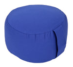 Yogakissen Glückssitz® Basic small D - regional hergestellt blau 26 x 26 x 14 cm Buchweizenschalen