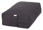 VIPASSANA Kissen XL grau 45 x 33 x 14 cm Buchweizenschalen