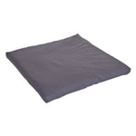 Zabuton / Meditationsunterlage BASIC grau 80 x 80 x 5 cm Baumwollvlies