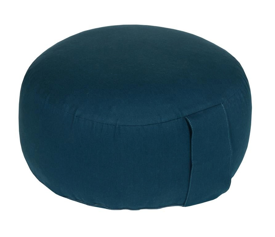 Yogakissen Glückssitz® Classic D - regional hergestellt petrol 30 x 30 x 13 cm Buchweizenschalen