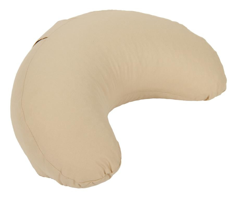 Glückssitz® MOND - regional hergestellt sand 40 x 17 x 12 cm Buchweizenschalen