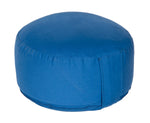 Yogakissen Glückssitz® Classic D - regional hergestellt blau 30 x 30 x 13 cm Buchweizenschalen
