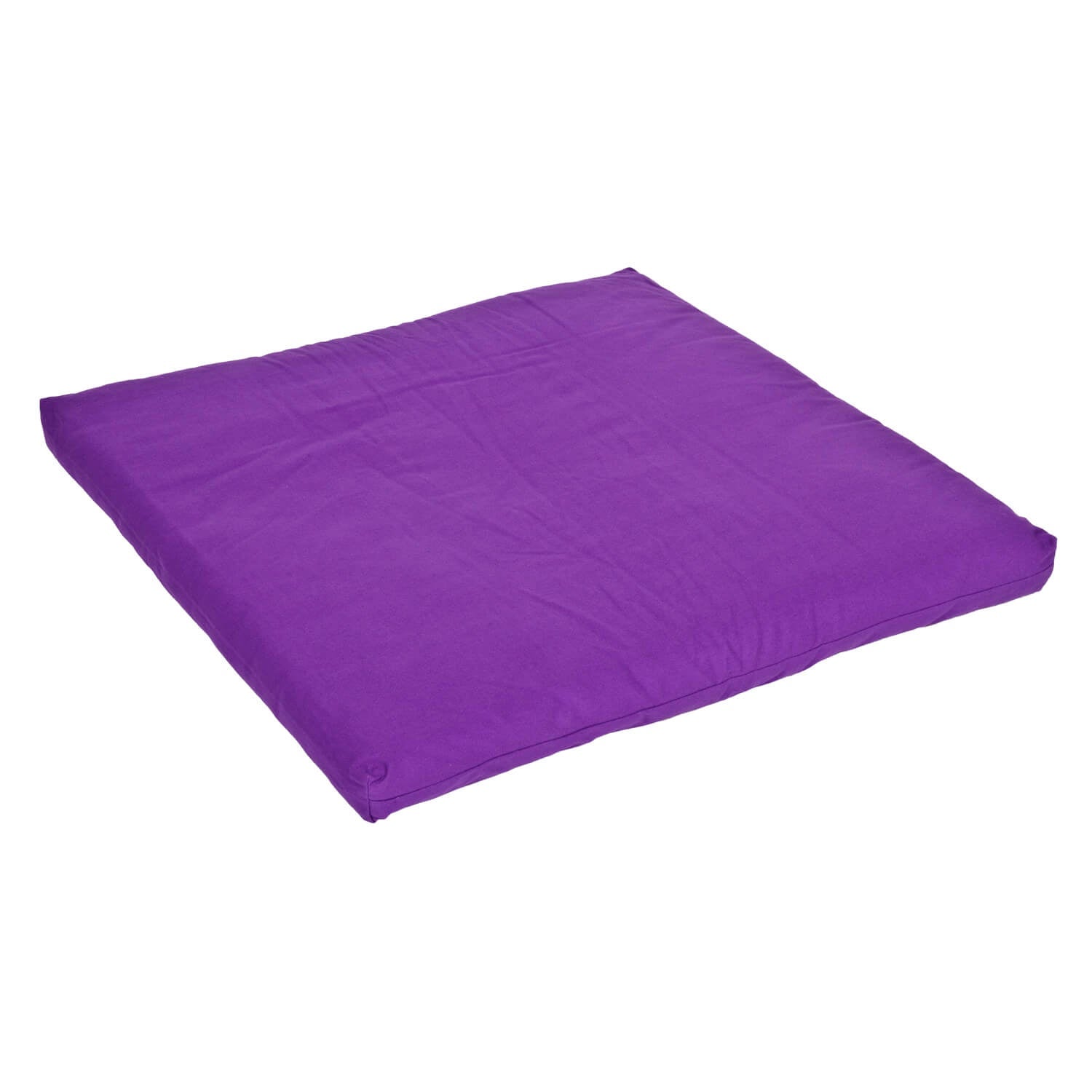 Zabuton / Meditationsunterlage BASIC lila 80 x 80 x 5 cm Baumwollvlies