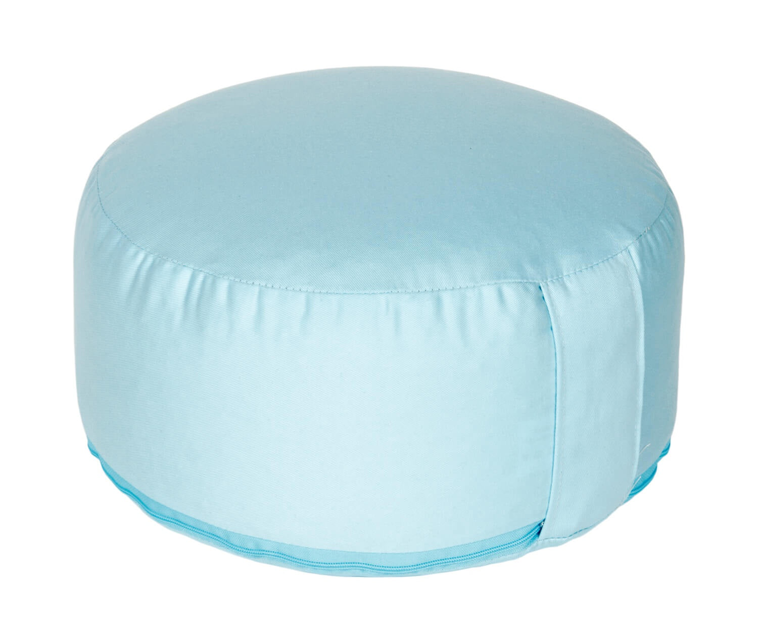 Yogakissen Glückssitz® Classic D - regional hergestellt hellblau 30 x 30 x 13 cm Buchweizenschalen