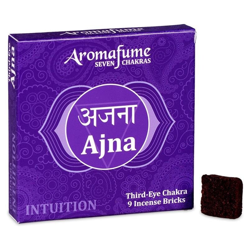 Aromafume Chakra-Weihrauchblöcke Chakra 3.Auge-Chakra (Ajña)