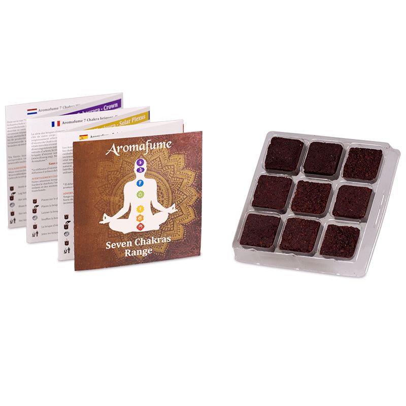 Aromafume Chakra-Weihrauchblöcke Chakra 