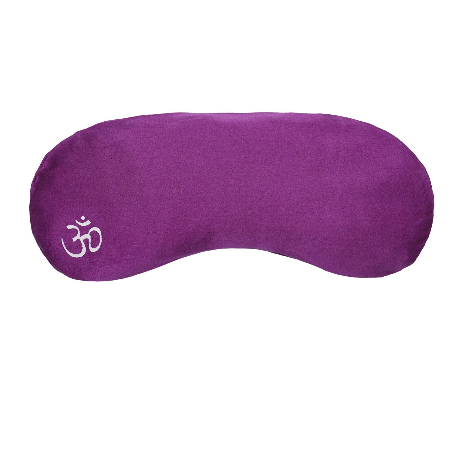 Augenkissen Seide Leinsamen/Lavendel lila