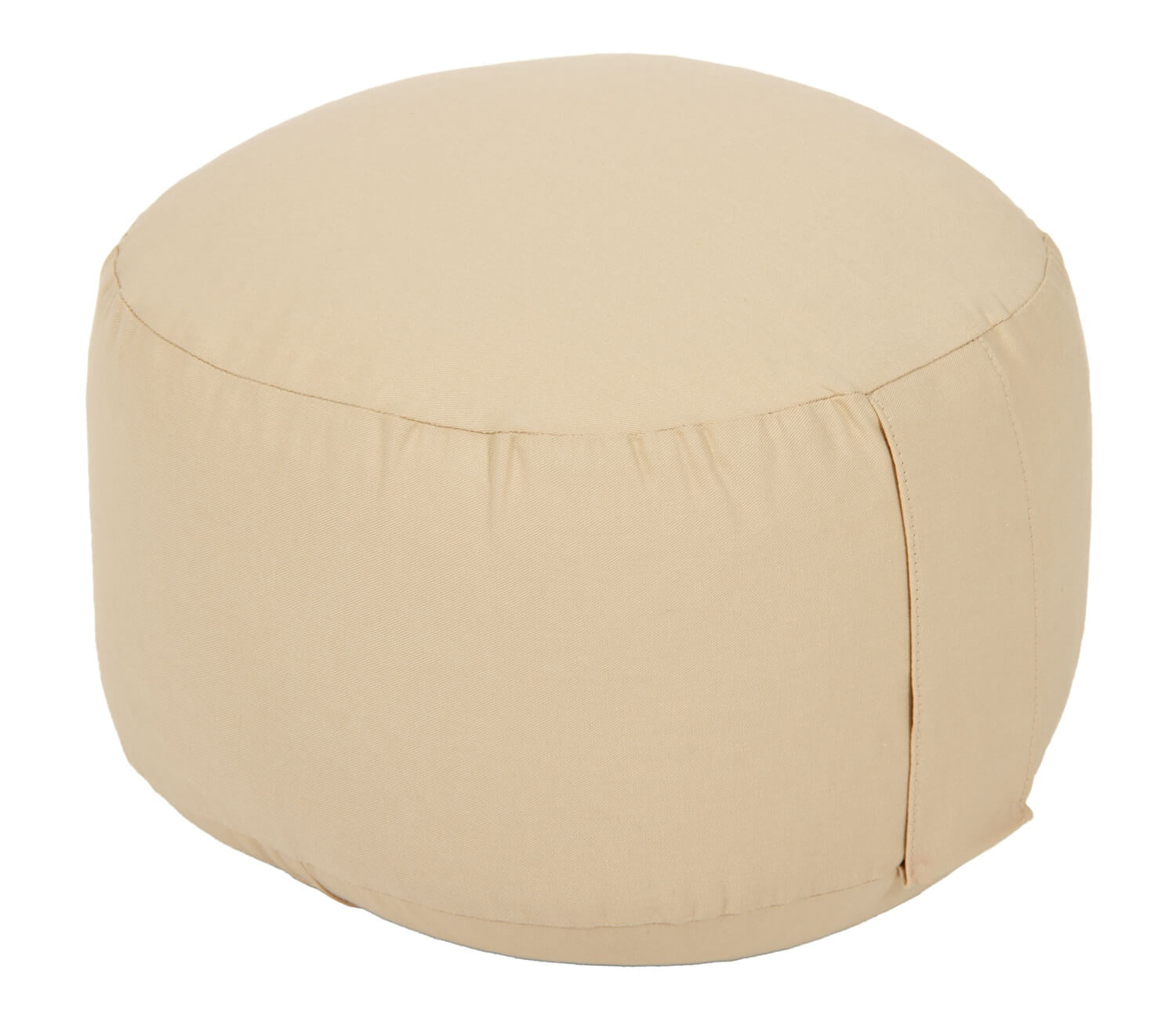 Yogakissen Glückssitz® Basic small D - regional hergestellt sand 26 x 26 x 14 cm Buchweizenschalen