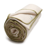 Baumwolldecke Bio / GOTS natur regional hergestellt - YOVANA GmbH • yogabox.de