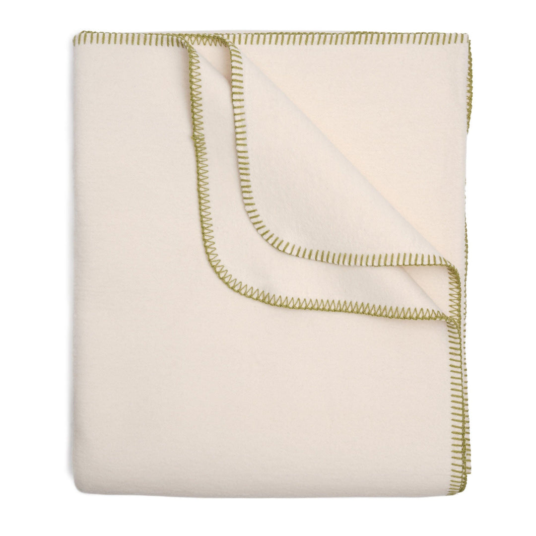 Baumwolldecke Bio / GOTS natur regional hergestellt Natur