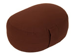 Glückssitz® Yogakissen OVAL - regional hergestellt braun 30 x 23 x 15 cm Buchweizenschalen