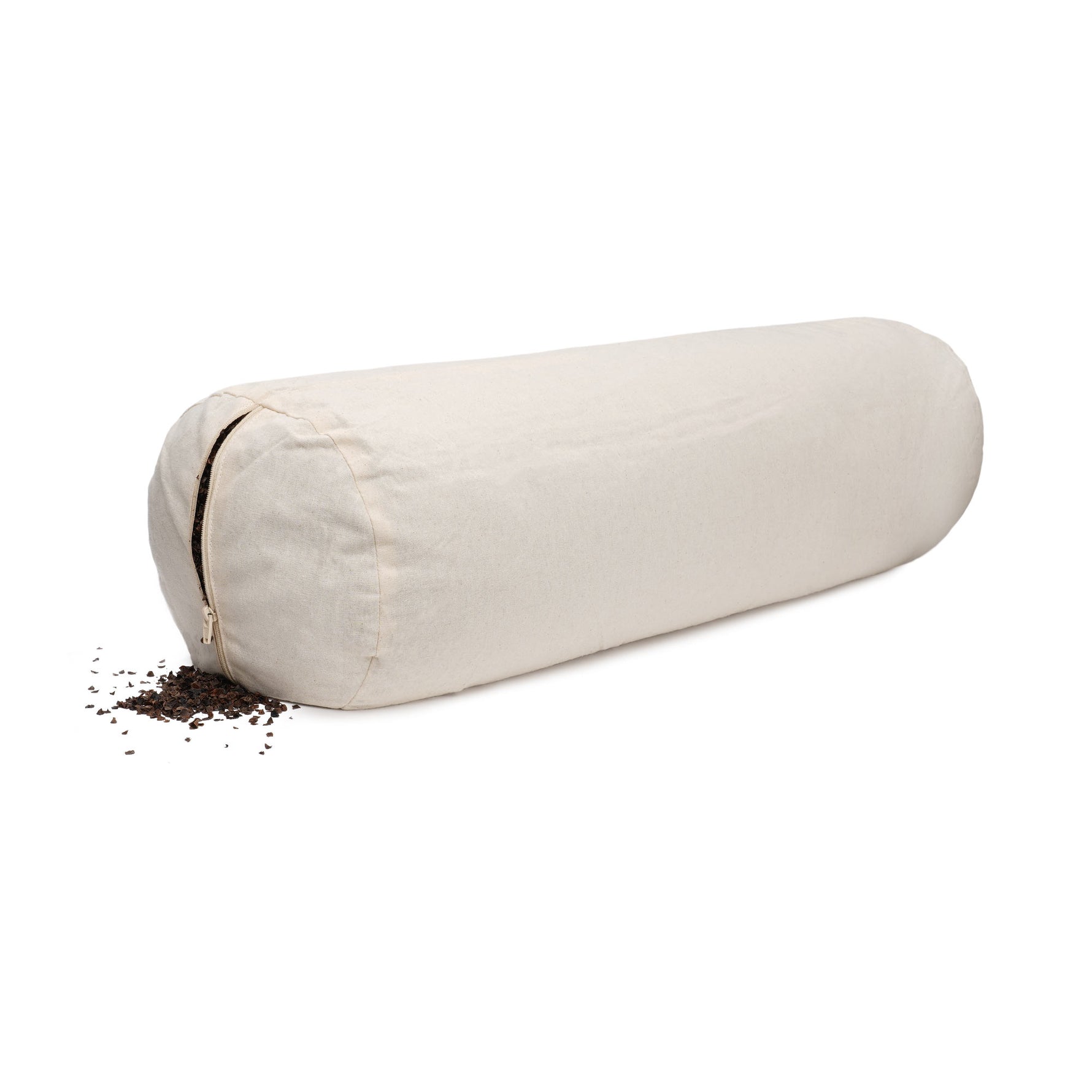 Yoga und Pilates Bolster / Yogarolle BASIC 65 x 22 x 22 cm Buchweizenschalen