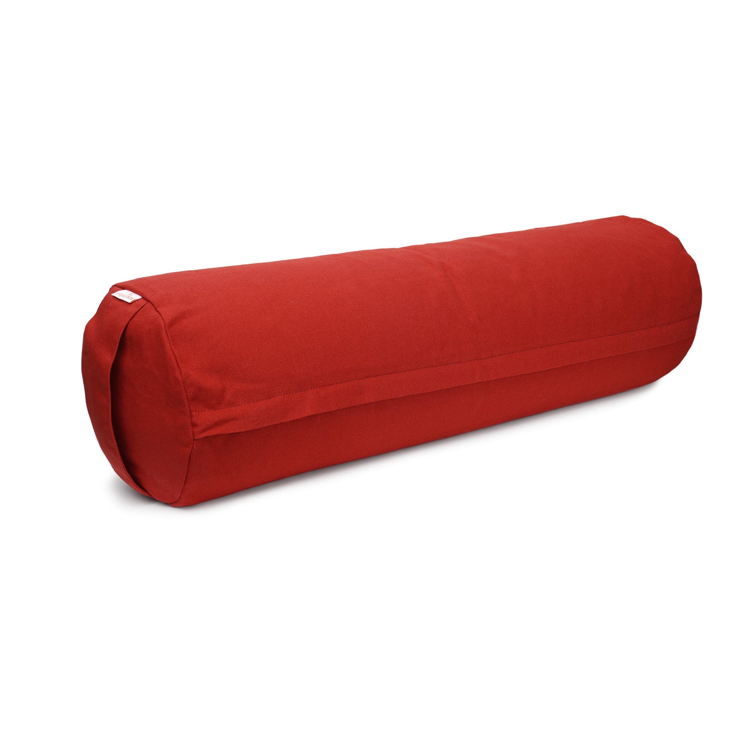 Yoga und Pilates Bolster / Yogarolle BASIC bordeaux 65 x 22 x 22 cm Buchweizenschalen