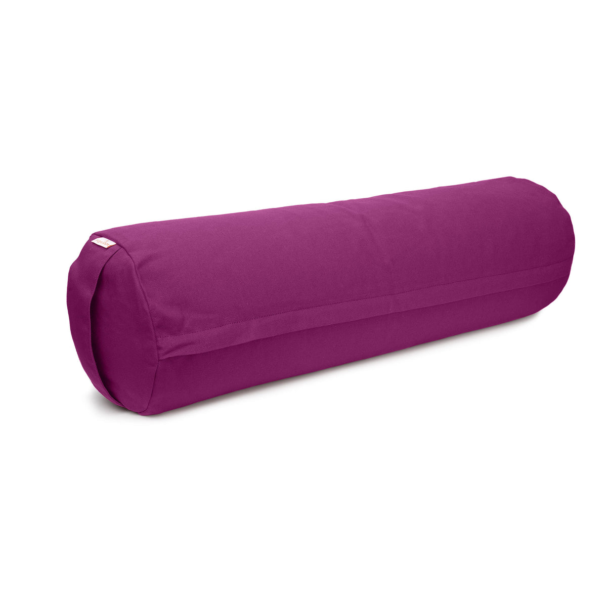 Yoga und Pilates Bolster / Yogarolle BASIC aubergine 65 x 22 x 22 cm Buchweizenschalen