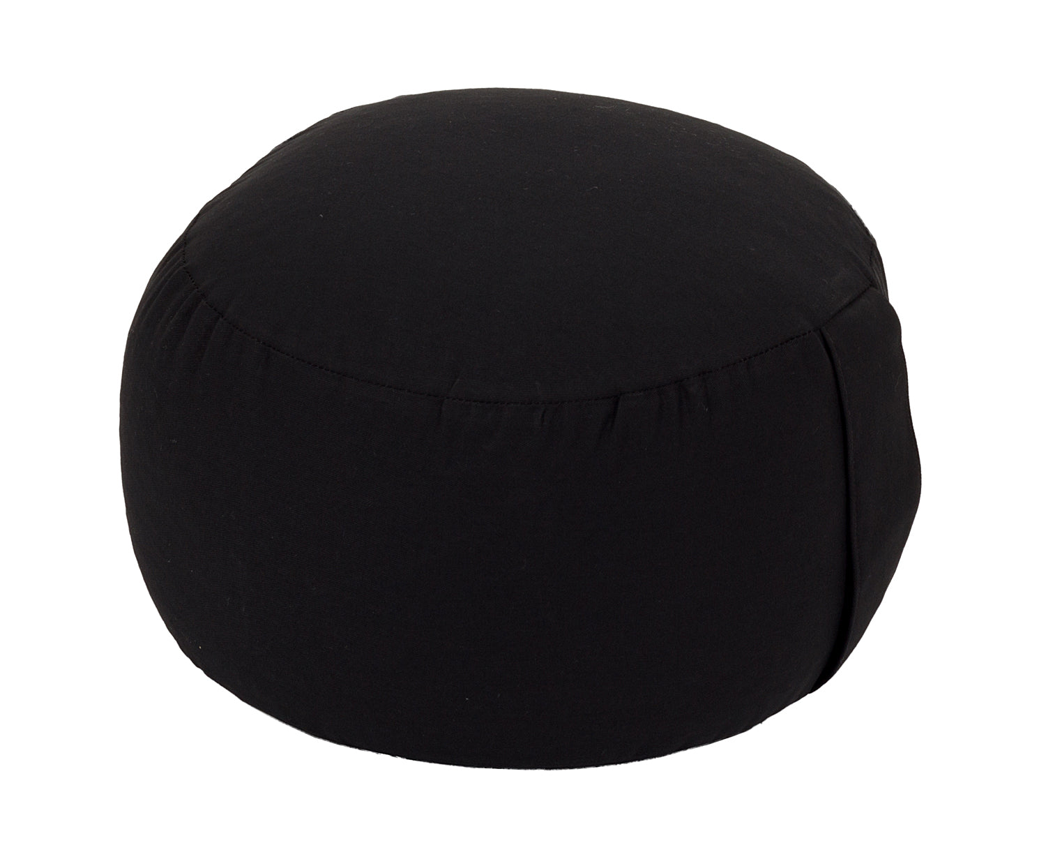 Yogakissen Glückssitz® Basic small D - regional hergestellt schwarz 26 x 26 x 14 cm Buchweizenschalen