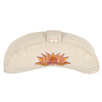 Yogakissen Halbmond BASIC Lotus Stick multicolor natur 40 x 17 x 12 cm Buchweizenschalen