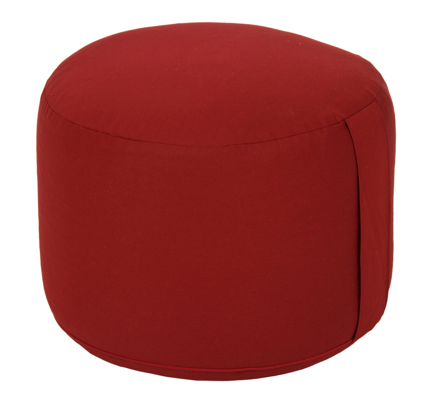 Glückssitz® Rondo Big D - regional hergestellt bordeaux 36 x 36 x 28 cm Buchweizenschalen