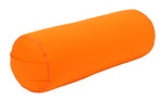 Yoga und Pilates Bolster / Yogarolle D - regional hergestellt orange 65 x 22 x 22 cm Buchweizenschalen