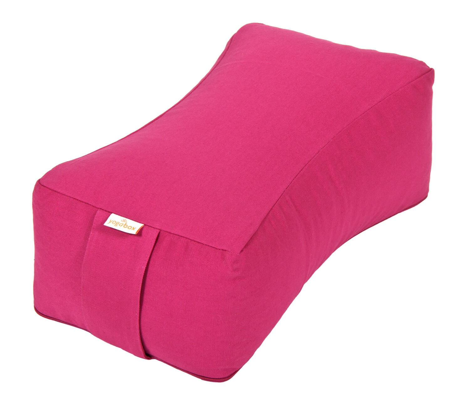 Meditationskissen SQUARE magenta 38 x 20 x 13 cm Buchweizenschalen