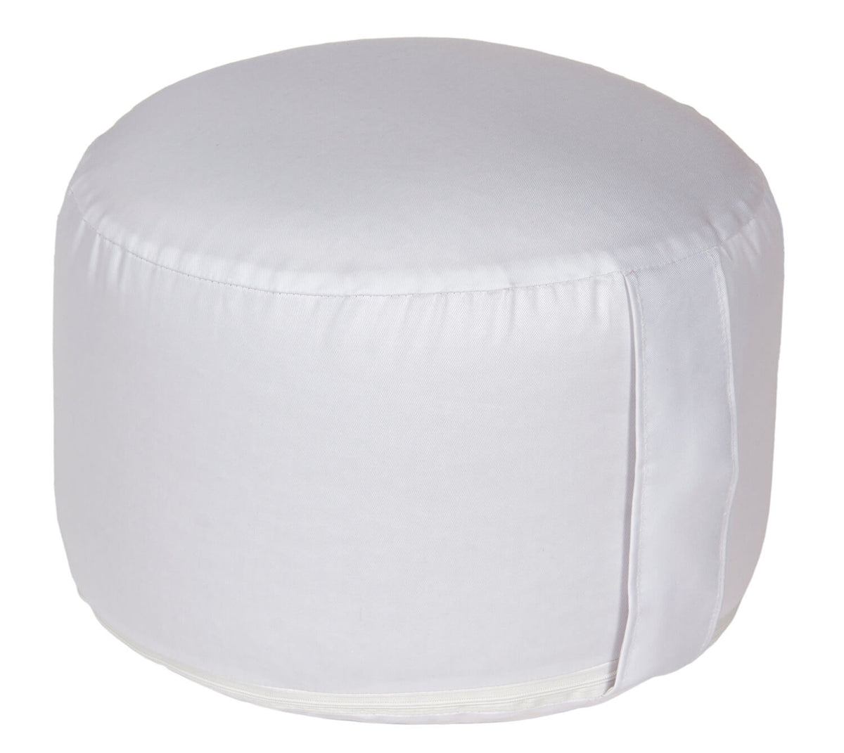 Glückssitz® Rondo Big D - regional hergestellt weiß 36 x 36 x 28 cm Buchweizenschalen
