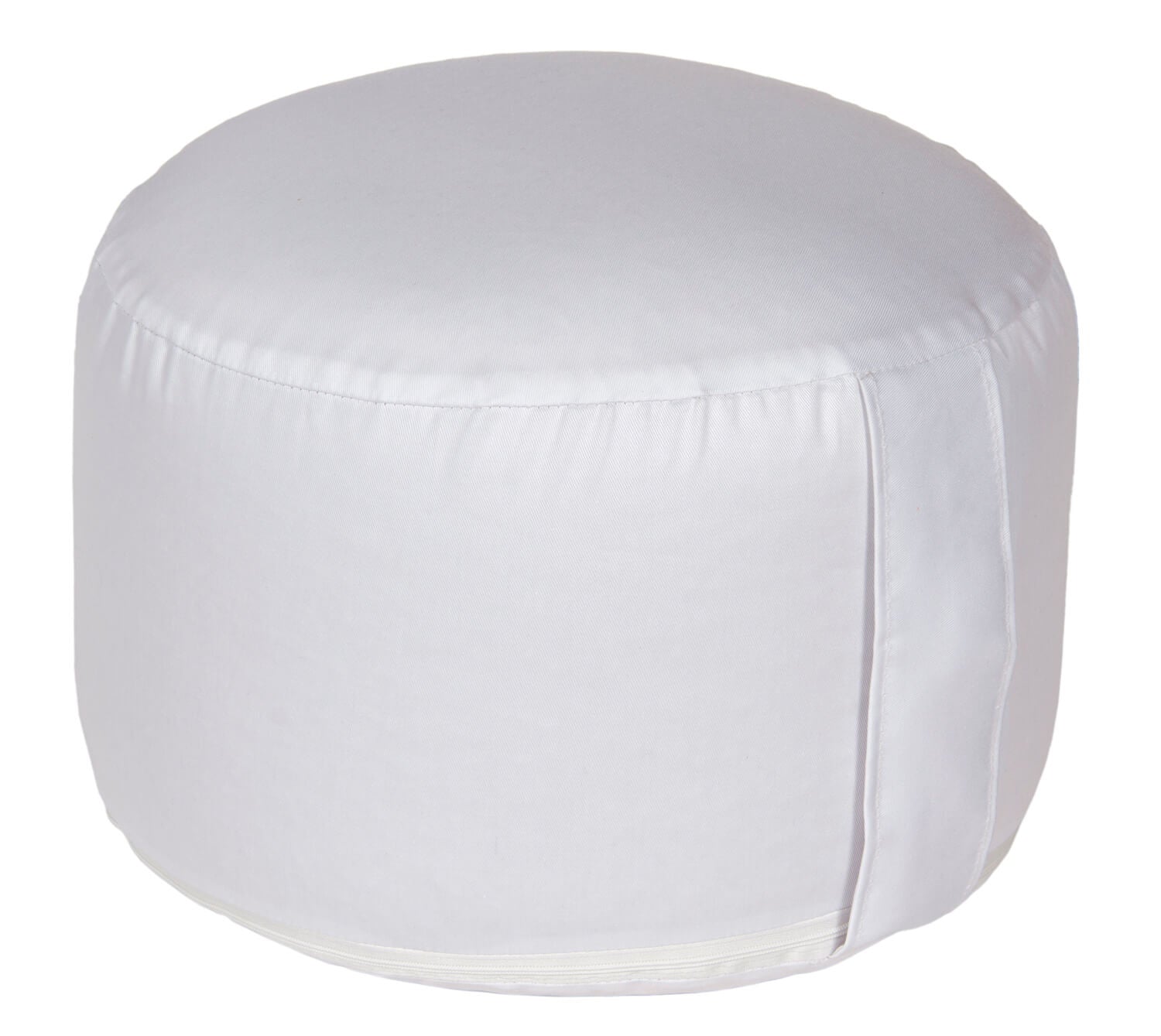 Glückssitz® Rondo Big D - regional hergestellt weiß 36 x 36 x 28 cm Buchweizenschalen