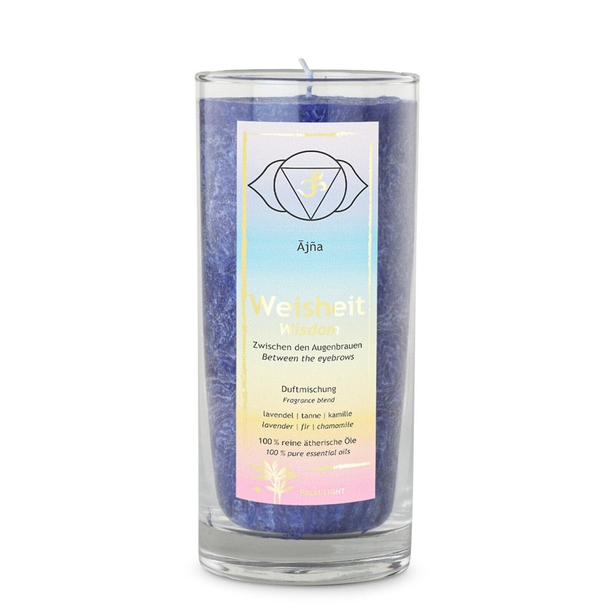 Chakra Duftkerze - YOVANA GmbH • yogabox.de