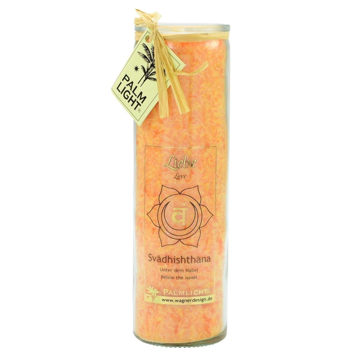 Chakra Kerze - YOVANA GmbH • yogabox.de