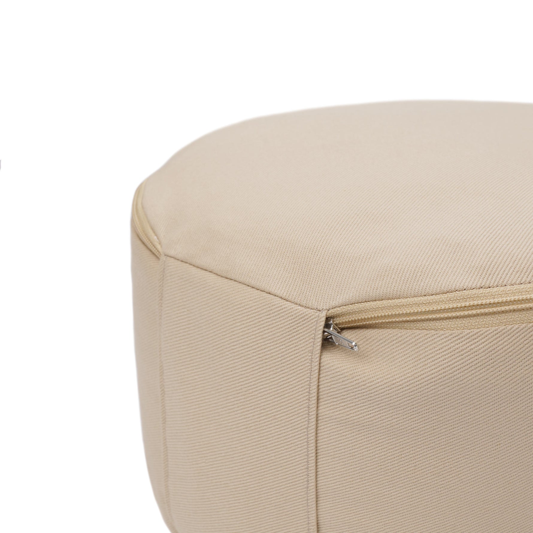 Yogakissen Glückssitz® Basic small D - regional hergestellt sand 26 x 26 x 14 cm Buchweizenschalen