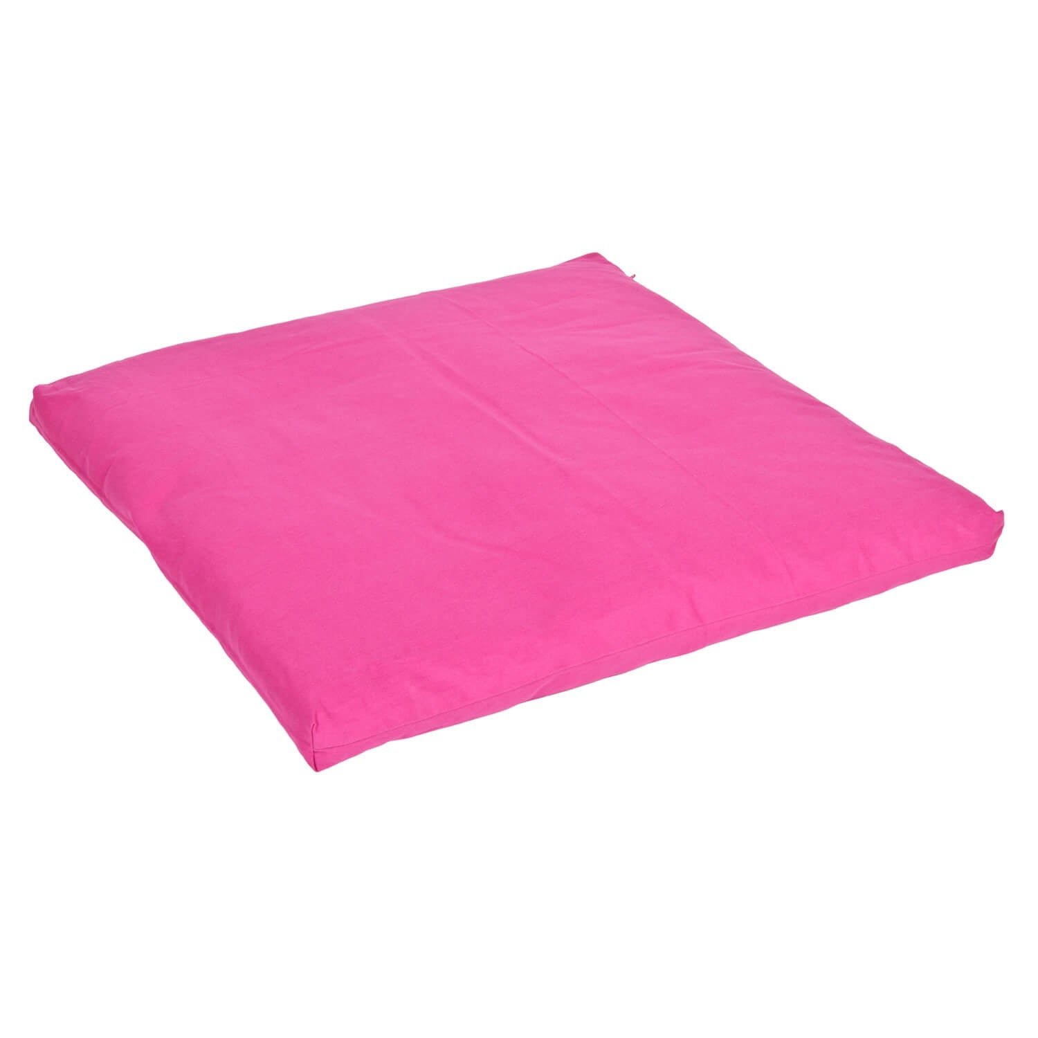 Zabuton / Meditationsunterlage BASIC magenta 80 x 80 x 5 cm Baumwollvlies