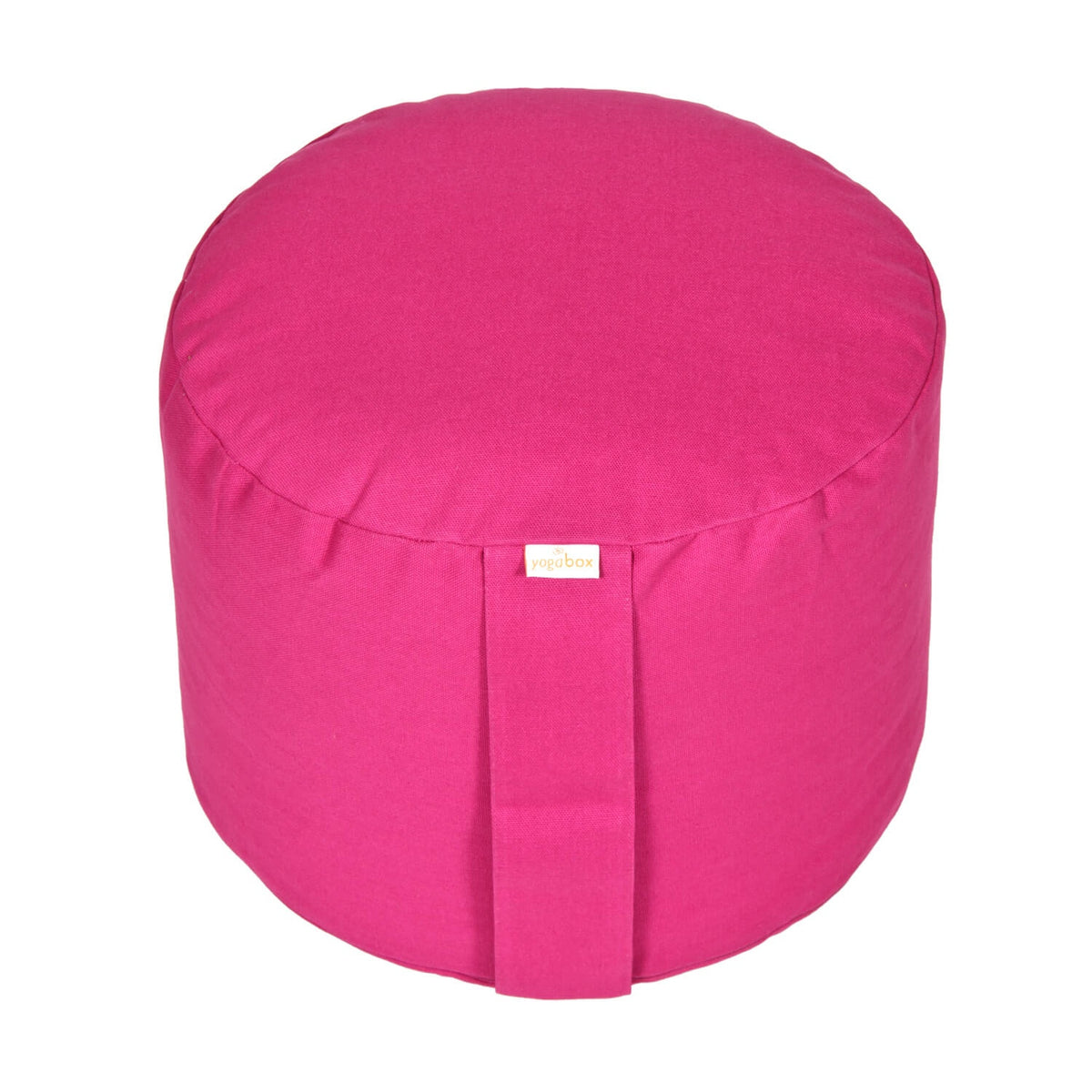 Meditationskissen Rondo Big BASIC magenta 35 x 35 x 25 cm Buchweizenschalen