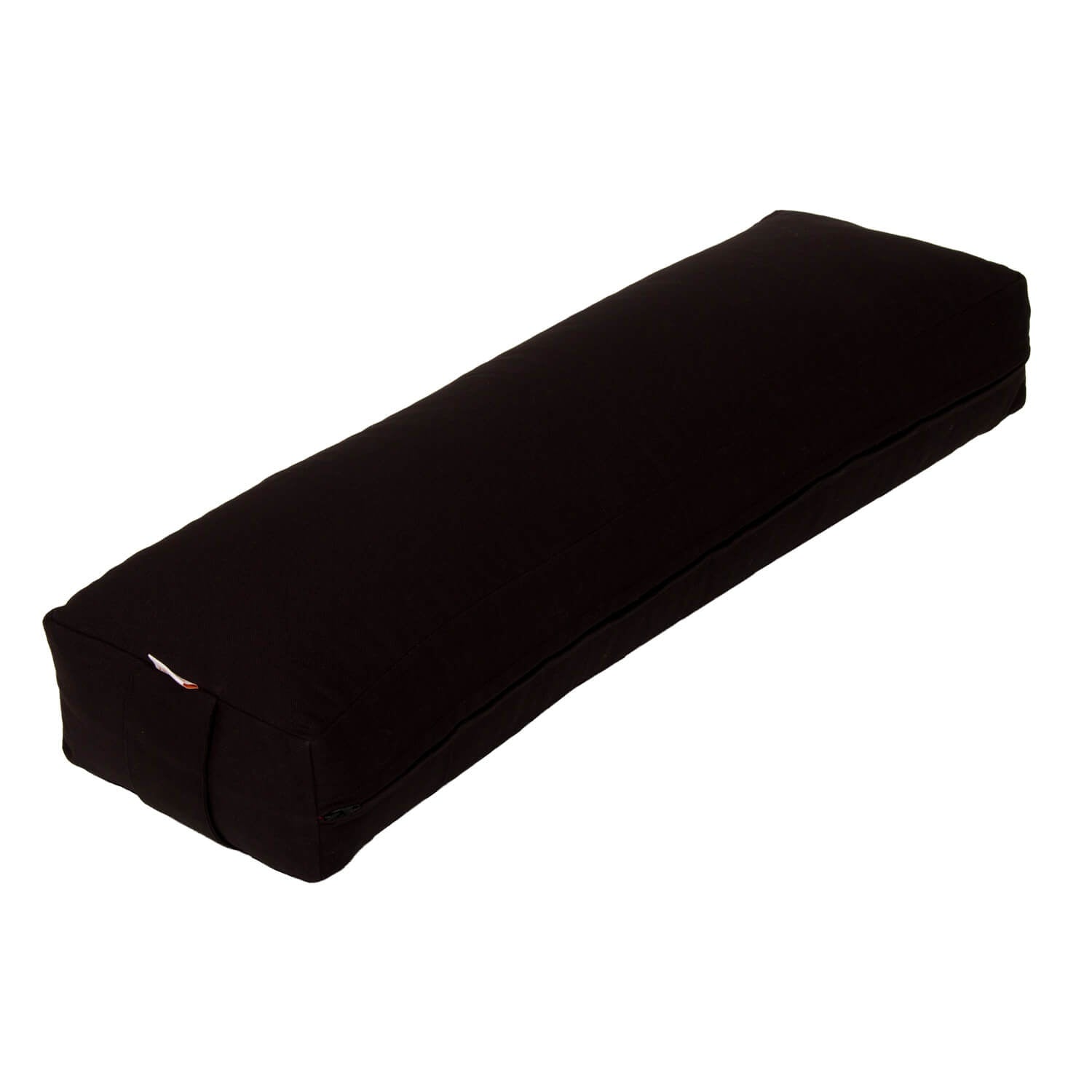 Pranayama Kissen BASIC Schwarz 70 x 20 x 10 cm Buchweizenschalen