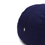Glückssitz® Yogakissen OVAL - regional hergestellt marine 30 x 23 x 15 cm Buchweizenschalen